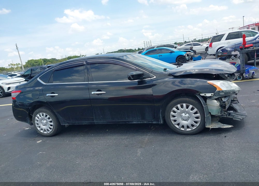 2015 NISSAN SENTRA SV VIN: 3N1AB7AP4FY282390