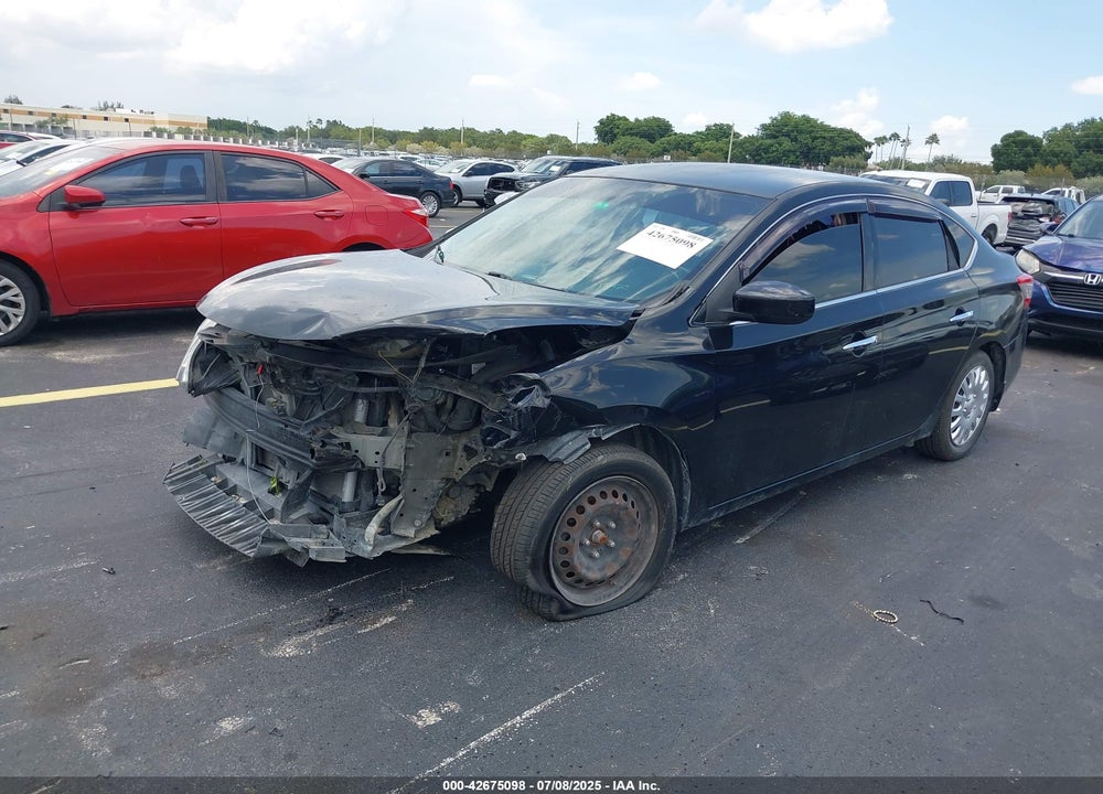2015 NISSAN SENTRA SV VIN: 3N1AB7AP4FY282390