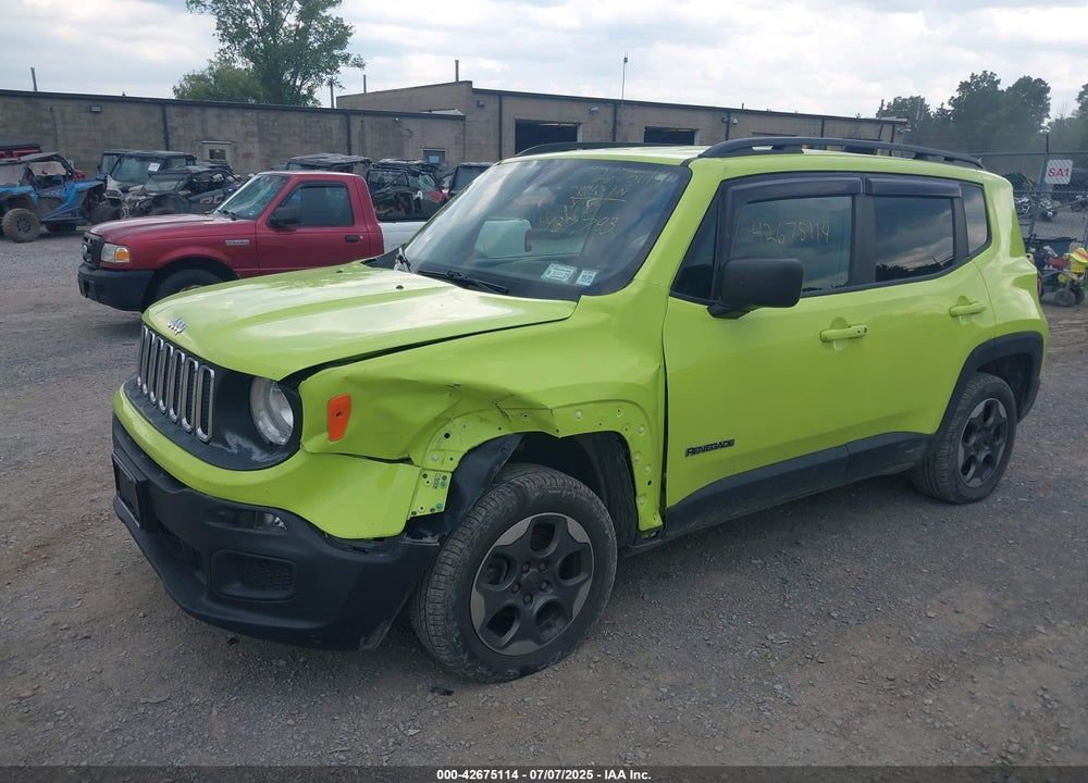 2017 JEEP RENEGADE VIN: ZACCJBAB1HPF07825