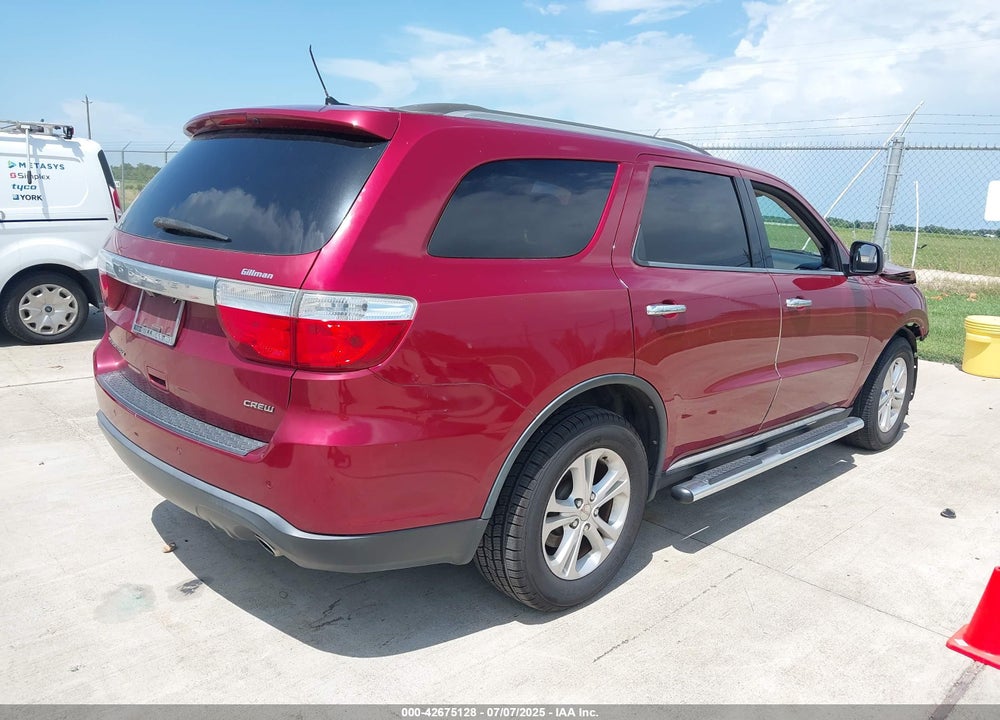 2013 DODGE DURANGO VIN: 1C4RDHDG9DC650984