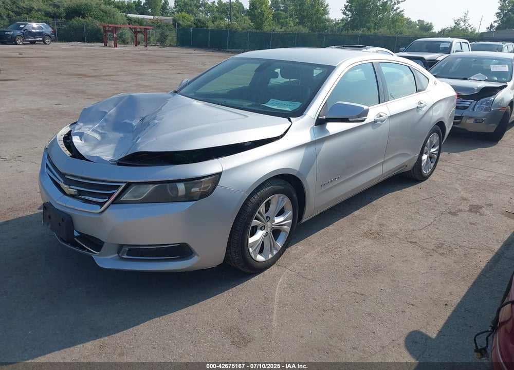 2014 CHEVROLET IMPALA 2LT VIN: 2G1125S35E9185428