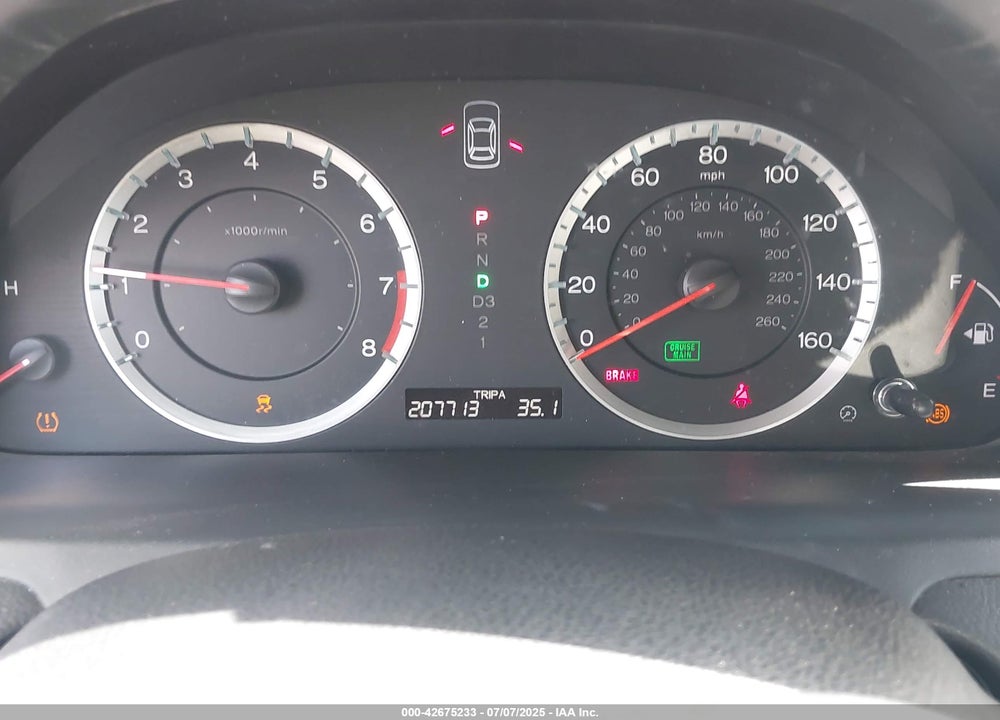 2012 HONDA ACCORD VIN: 1HGCP2F66CA219786
