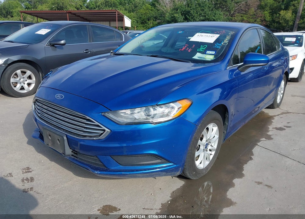 2017 FORD FUSION VIN: 3FA6P0G74HR109653