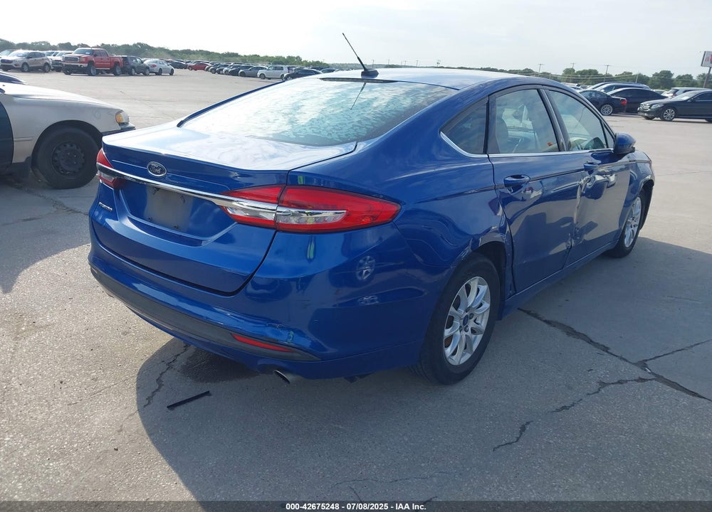 2017 FORD FUSION VIN: 3FA6P0G74HR109653