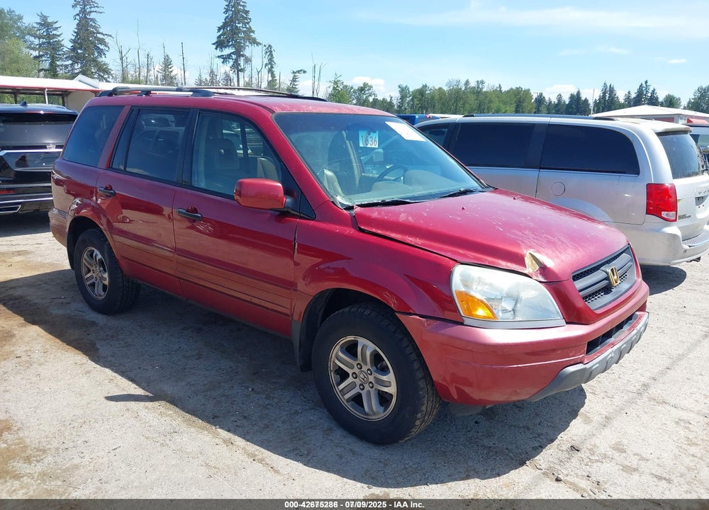 2004 HONDA PILOT EX-L VIN: 2HKYF18504H599000