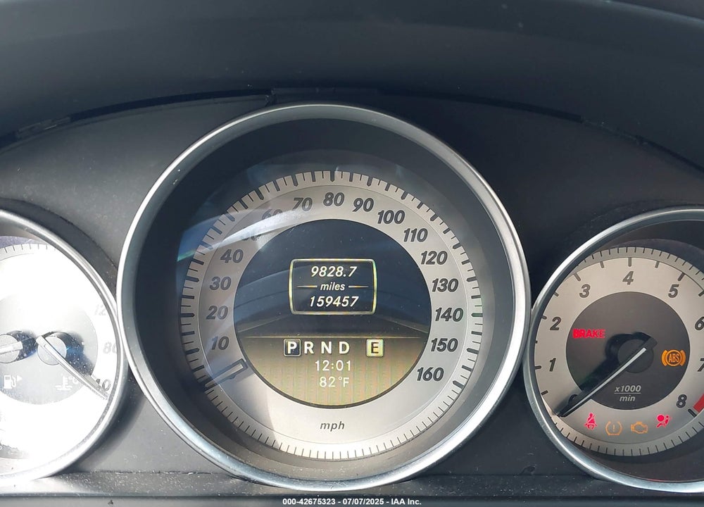 2012 MERCEDES-BENZ C CLASS VIN: WDDGF4HB7CR195451