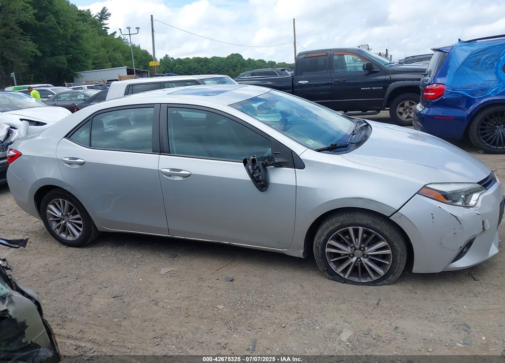 2014 TOYOTA COROLLA VIN: 2T1BURHE8EC224826