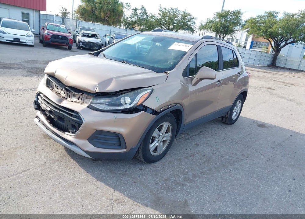 2018 CHEVROLET TRAX VIN: 3GNCJLSB6JL332272