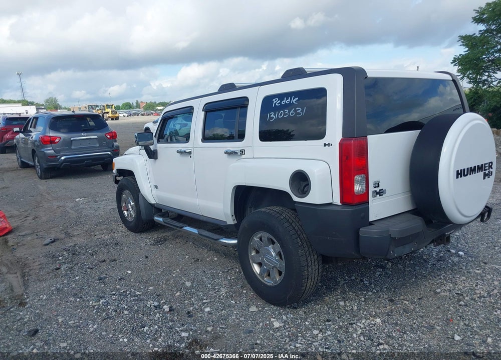 2007 HUMMER H3 SUV VIN: 5GTDN13E478241189