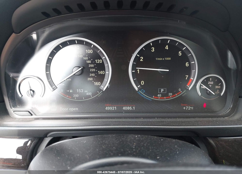 2014 BMW 5 SERIES VIN: WBA5B1C51ED480947