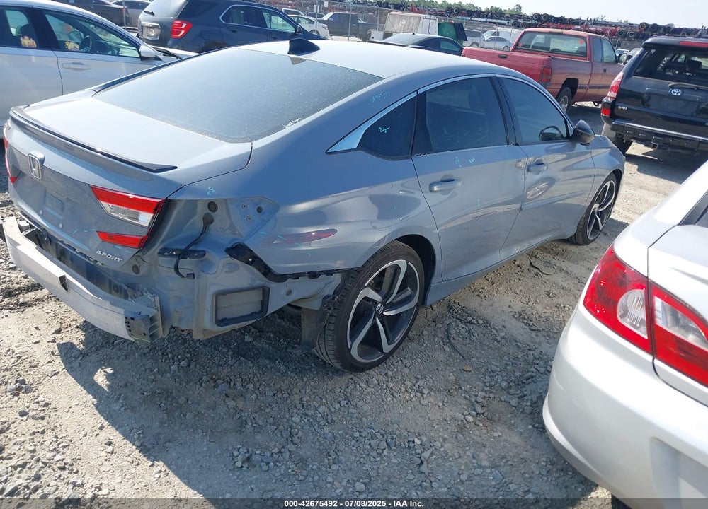 2021 HONDA ACCORD SPORT VIN: 1HGCV1F33MA044341