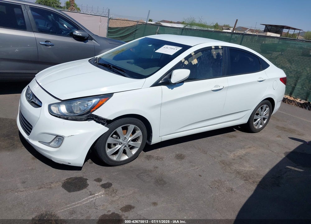 2012 HYUNDAI ACCENT VIN: KMHCU4AE5CU246859