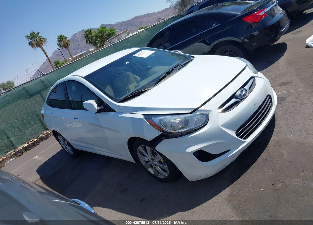 2012 HYUNDAI ACCENT VIN: KMHCU4AE5CU246859