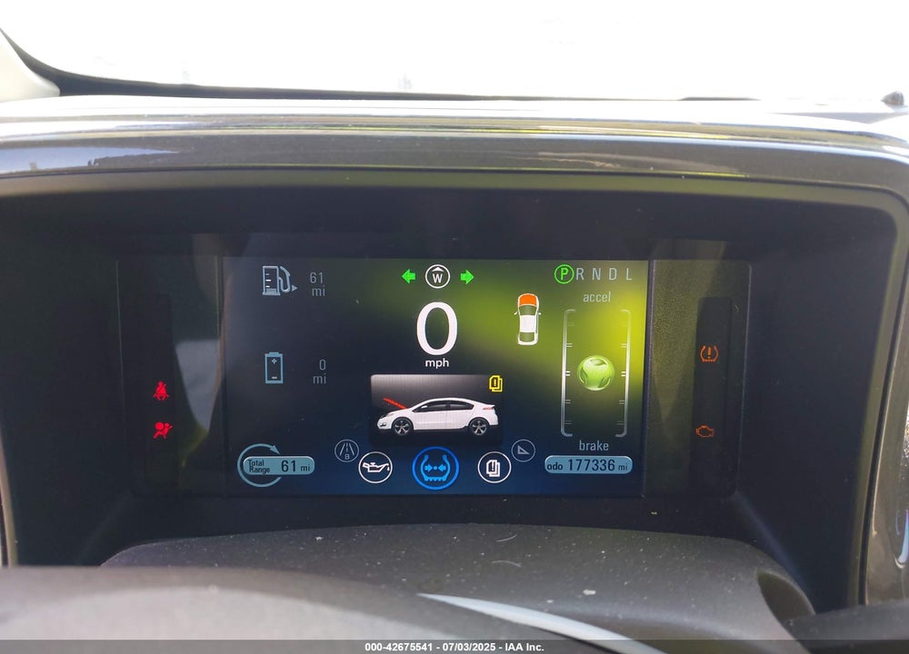 2013 CHEVROLET VOLT VIN: 1G1RH6E41DU119665