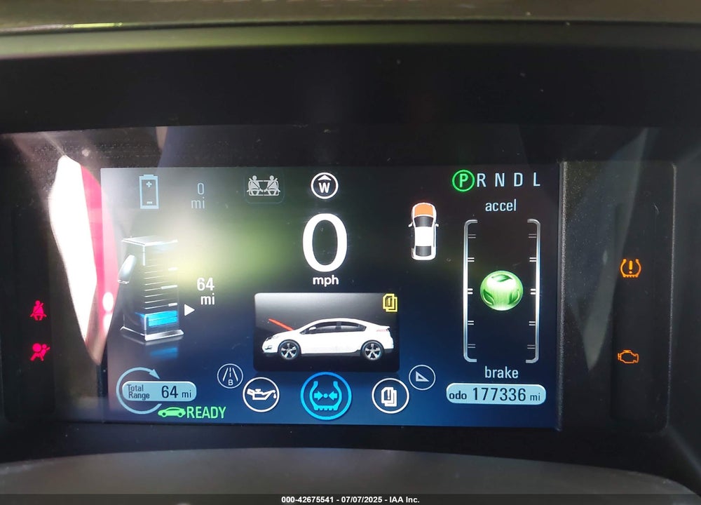 2013 CHEVROLET VOLT VIN: 1G1RH6E41DU119665