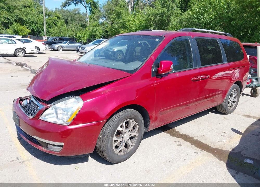 2014 KIA SEDONA LX VIN: KNDMG4C79E6540917
