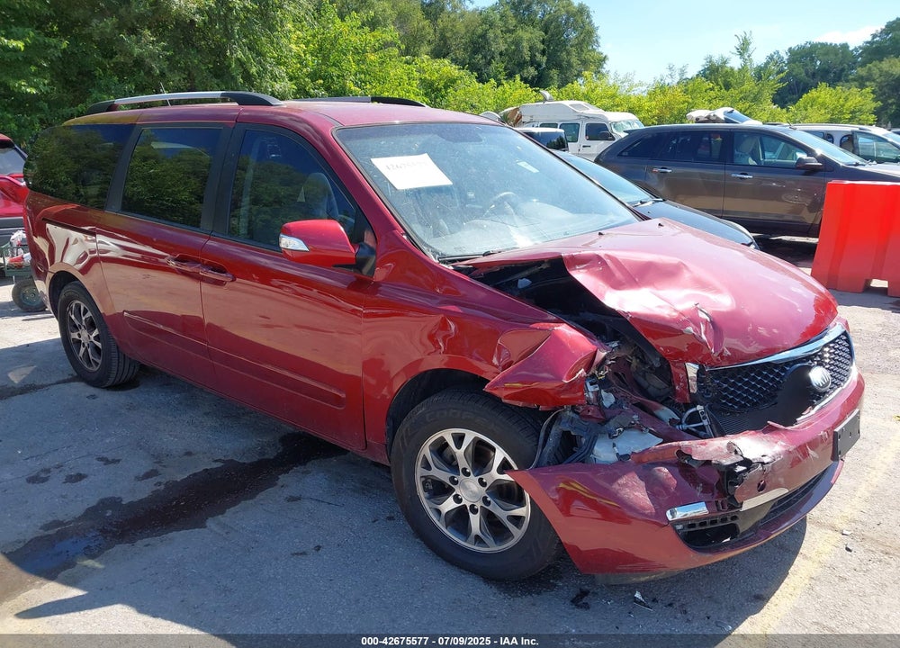2014 KIA SEDONA LX VIN: KNDMG4C79E6540917