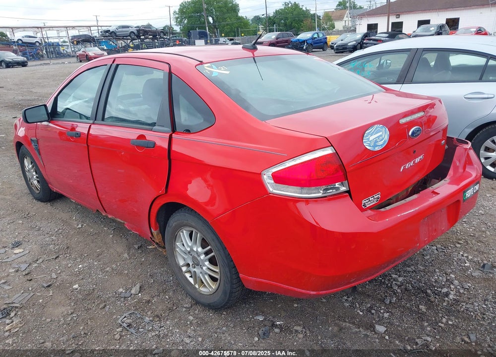 2008 FORD FOCUS VIN: 1FAHP35N48W175483