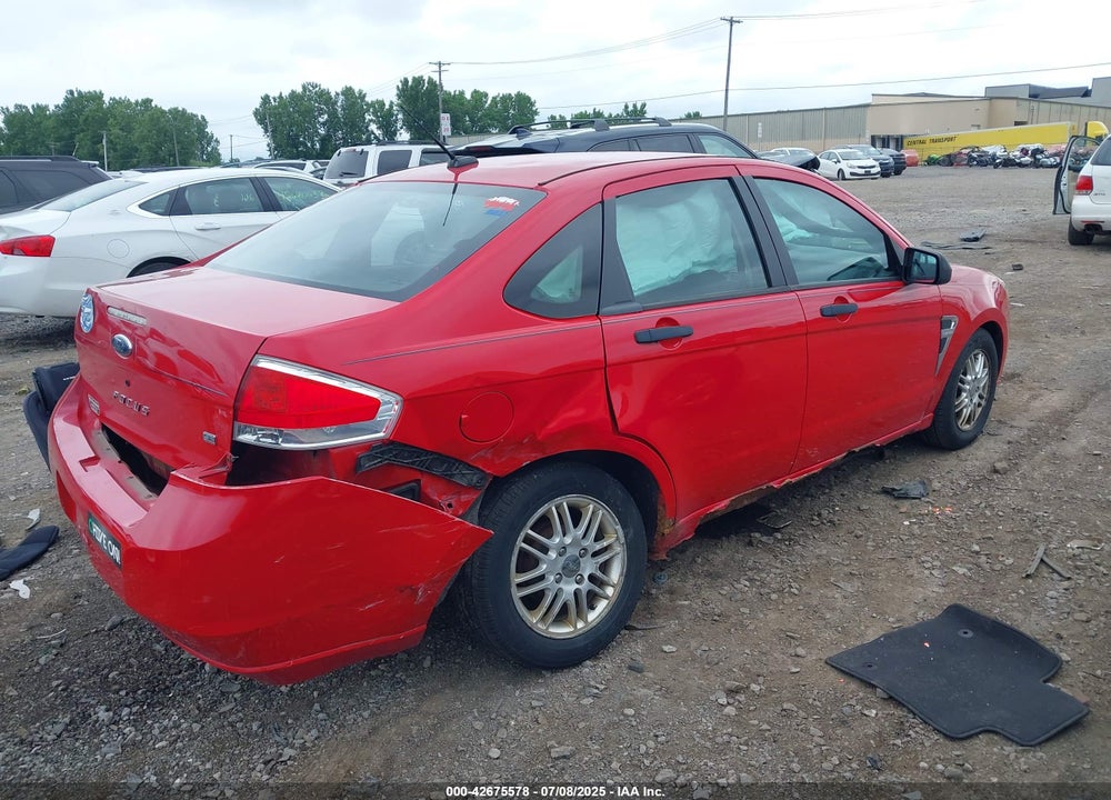 2008 FORD FOCUS VIN: 1FAHP35N48W175483