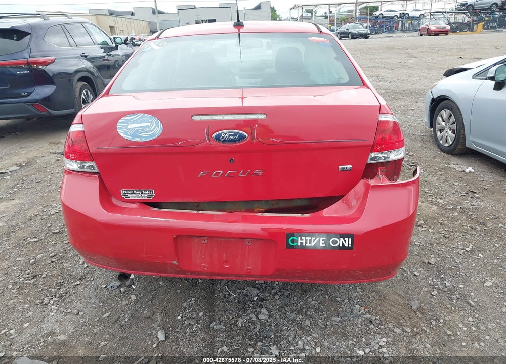 2008 FORD FOCUS VIN: 1FAHP35N48W175483