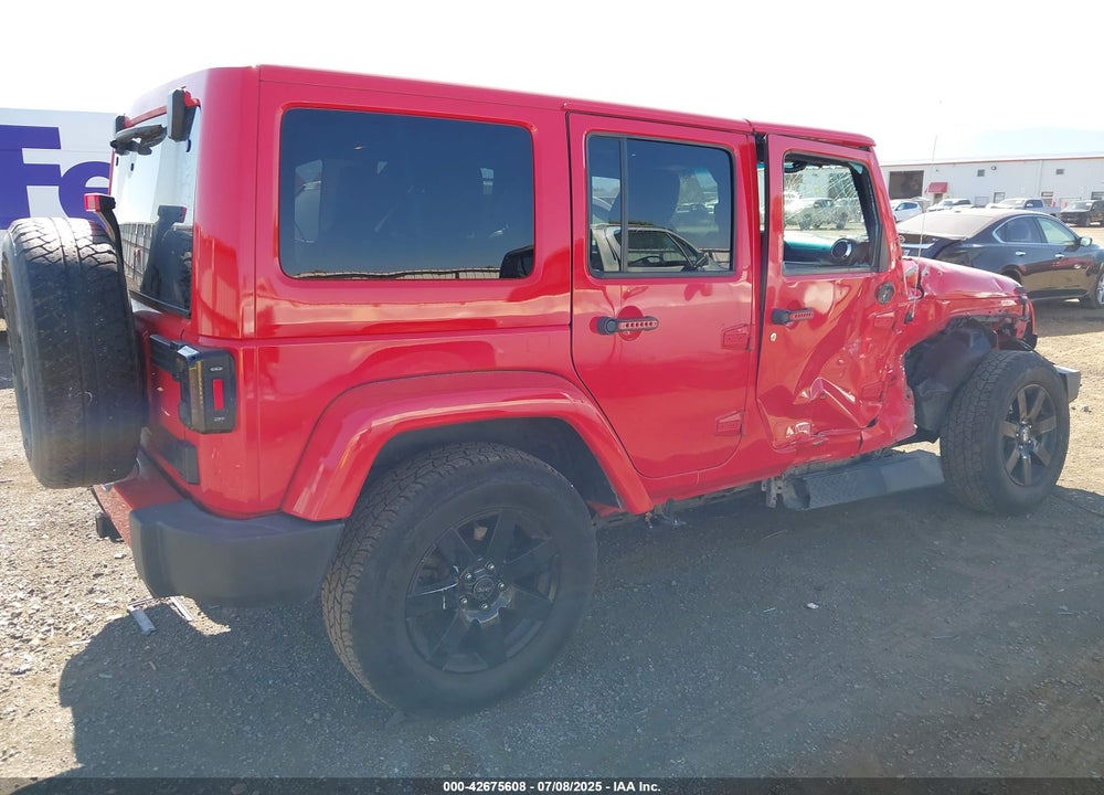 2017 JEEP WRANGLER UNLIMITED VIN: 1C4BJWEGXHL611873