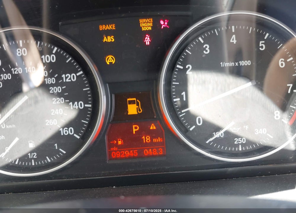 2009 BMW 328I VIN: WBAWL13519PX23520