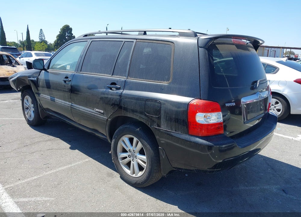 2007 TOYOTA HIGHLANDER HYBRID VIN: JTEGW21A170020599