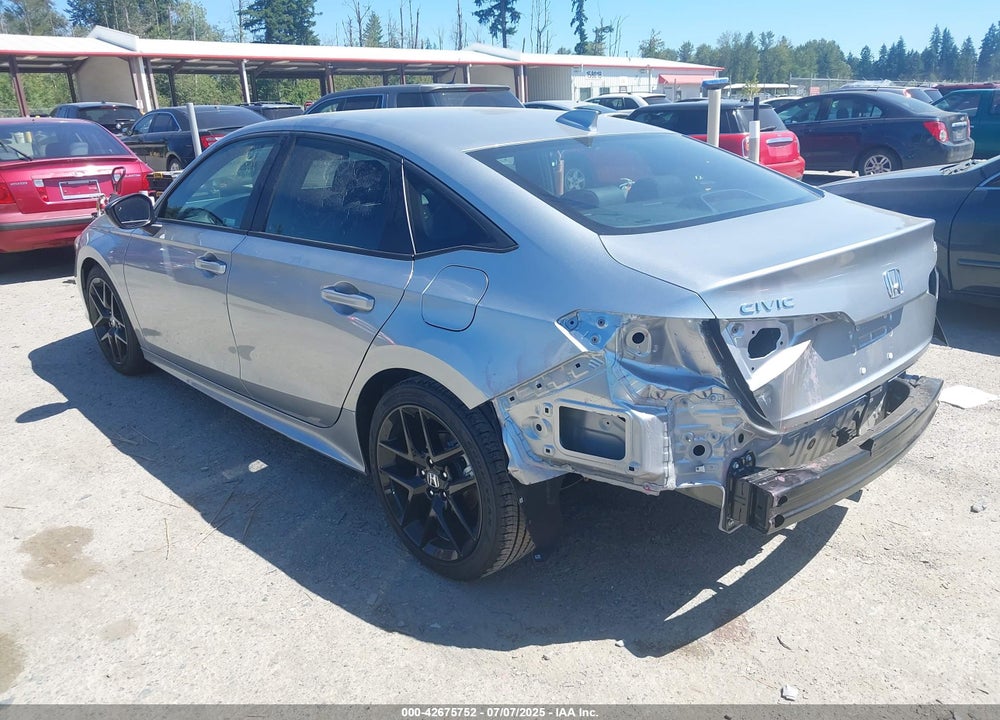 2025 HONDA CIVIC VIN: 2HGFE2F51SH599811
