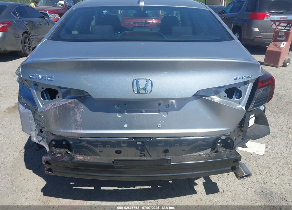 2025 HONDA CIVIC VIN: 2HGFE2F51SH599811