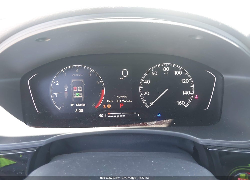 2025 HONDA CIVIC VIN: 2HGFE2F51SH599811
