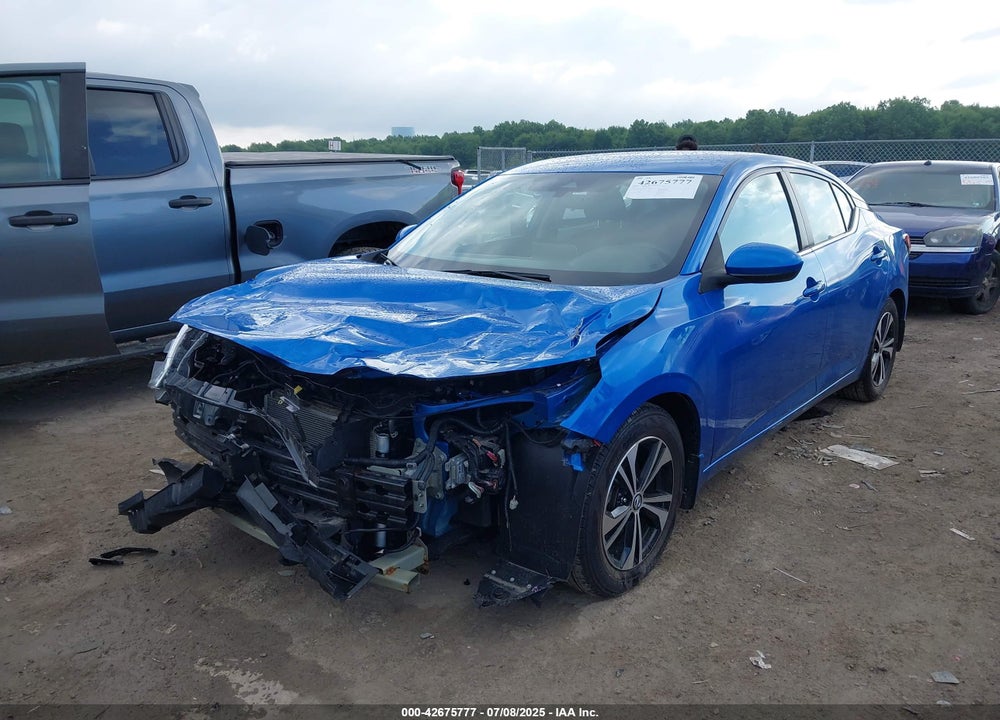 2021 NISSAN SENTRA VIN: 3N1AB8CV0MY313648