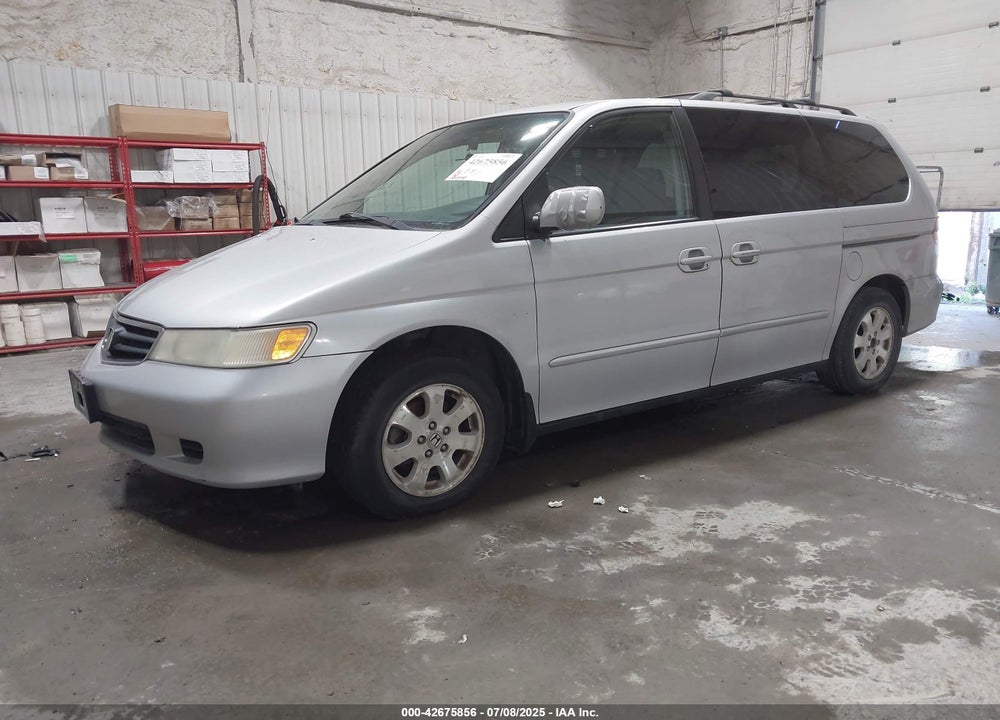 2002 HONDA ODYSSEY EX VIN: 2HKRL18602H004729