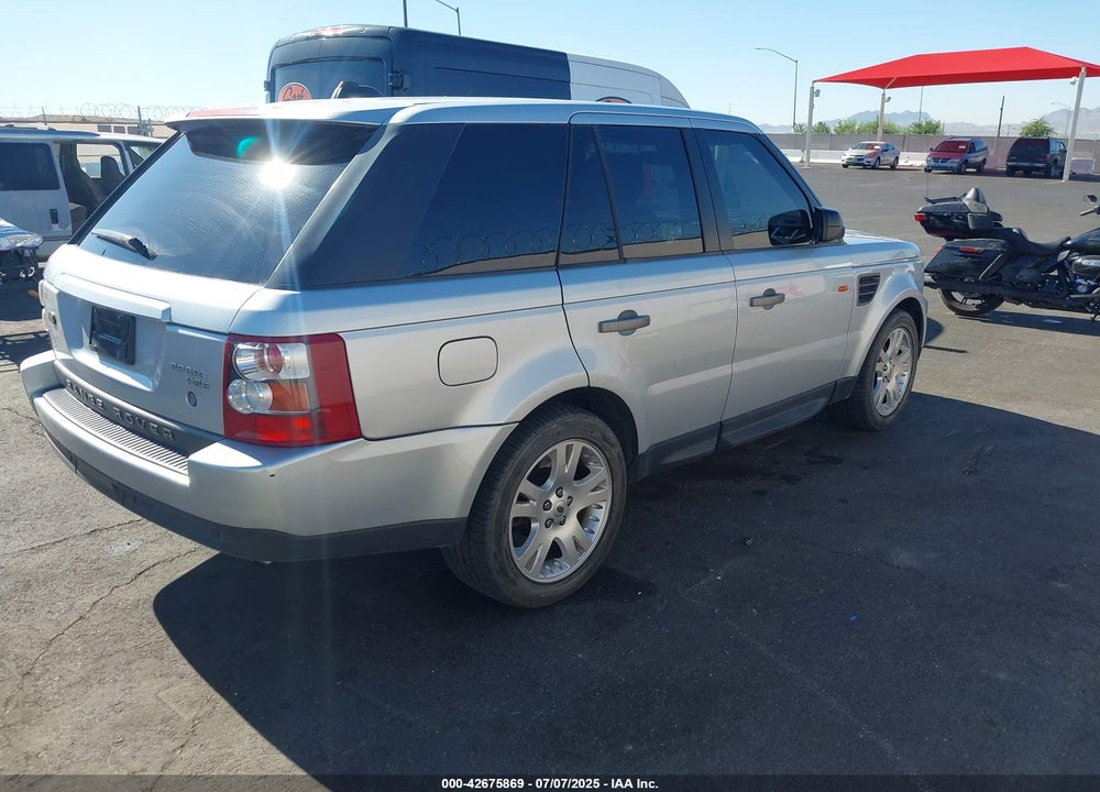 2006 LAND ROVER RANGE ROVER SPORT VIN: SALSF25456A982358