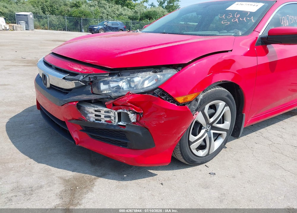 2018 HONDA CIVIC VIN: 2HGFC2F5XJH533715