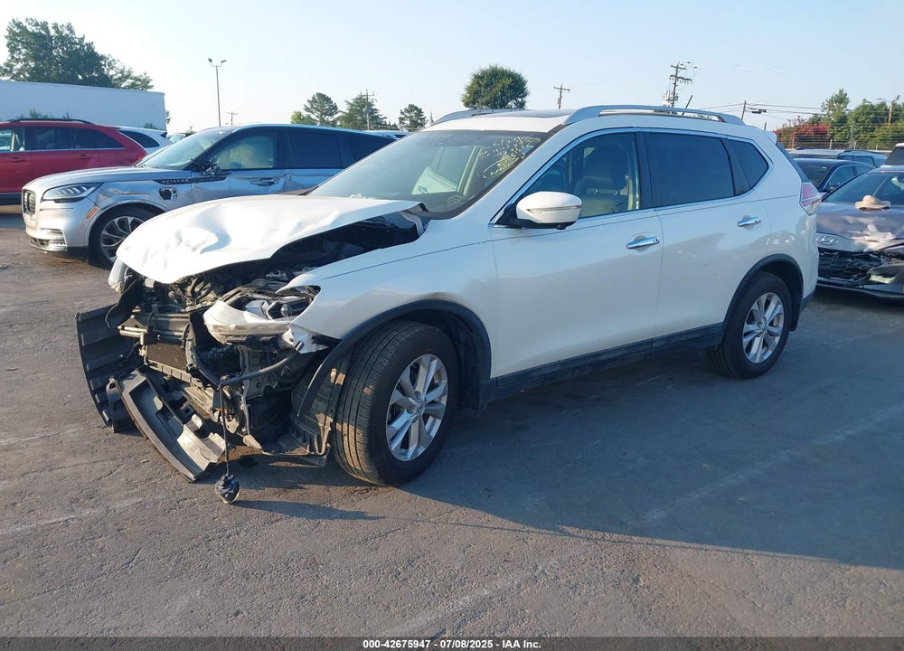 2015 NISSAN ROGUE SL VIN: 5N1AT2MT8FC922126