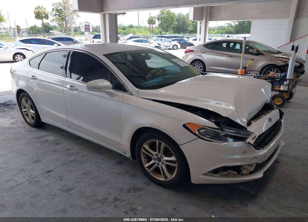 2018 FORD FUSION VIN: 3FA6P0HD1JR210501