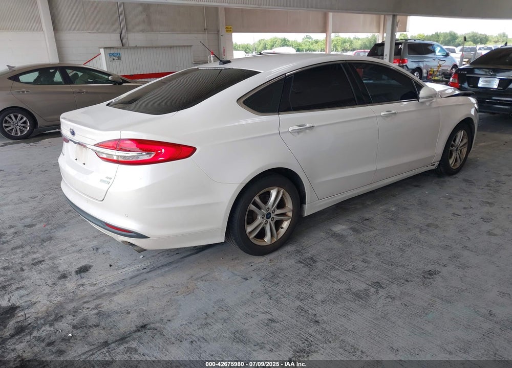 2018 FORD FUSION VIN: 3FA6P0HD1JR210501