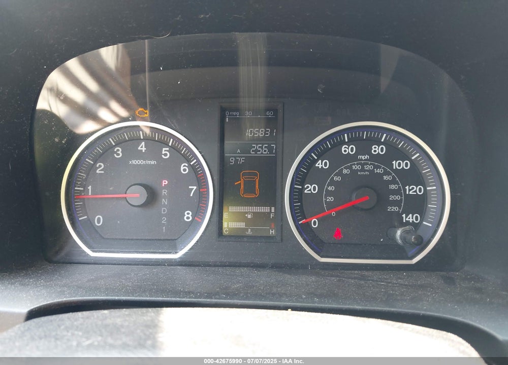 2008 HONDA CR-V EX VIN: 5J6RE485X8L020311