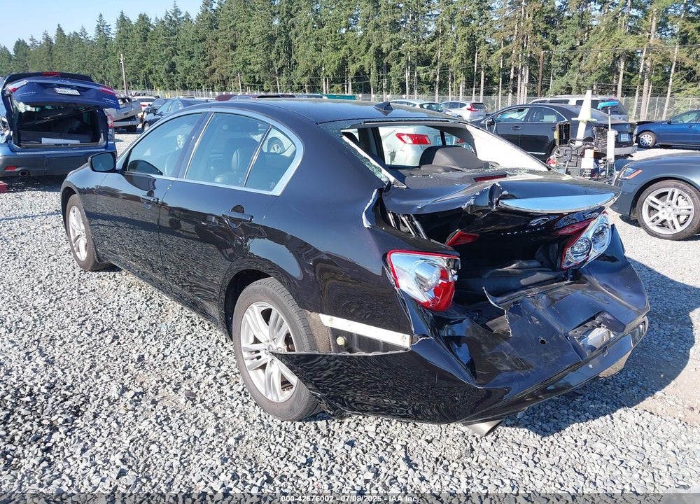 2013 INFINITI G37X VIN: JN1CV6AR3DM753439