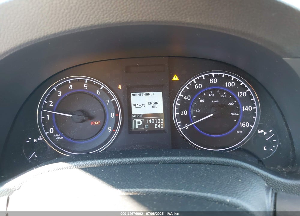 2013 INFINITI G37X VIN: JN1CV6AR3DM753439