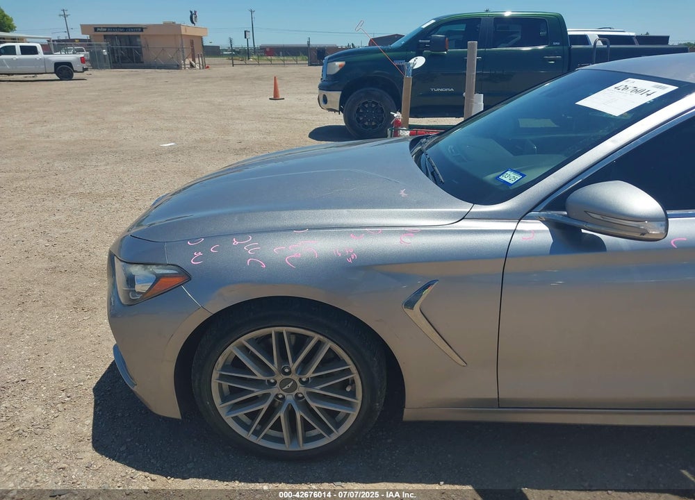 2020 GENESIS G70 2.0T RWD VIN: KMTG64LAXLU053392