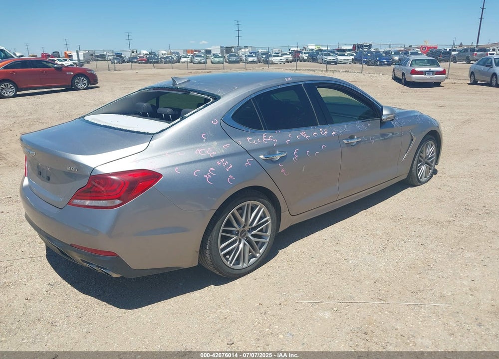 2020 GENESIS G70 2.0T RWD VIN: KMTG64LAXLU053392