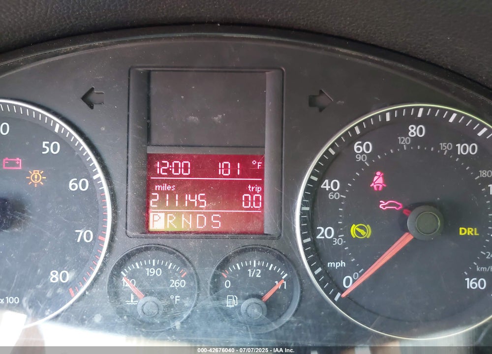 2008 VOLKSWAGEN JETTA VIN: 3VWHM71K58M064797