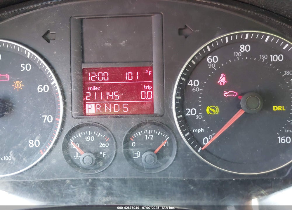 2008 VOLKSWAGEN JETTA VIN: 3VWHM71K58M064797