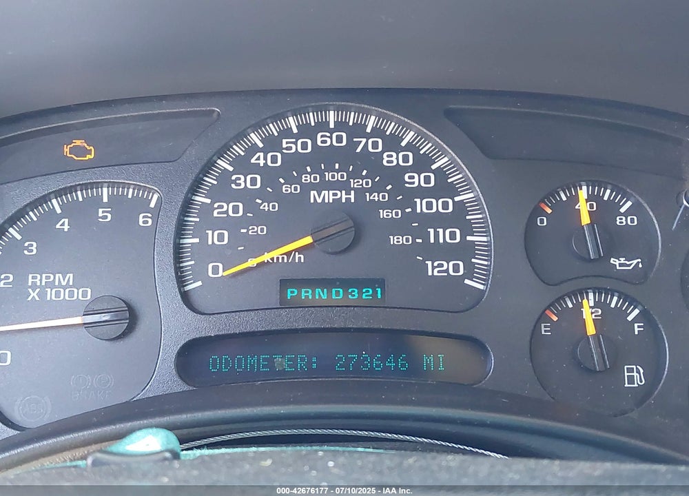 2004 CHEVROLET TAHOE Z71 VIN: 1GNEK13T94R315741
