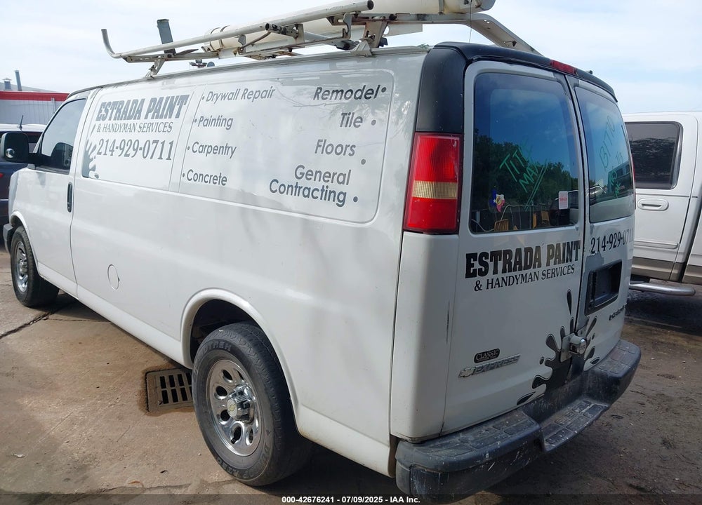 2006 CHEVROLET EXPRESS 2500 VIN: 1GCFG15X561131770
