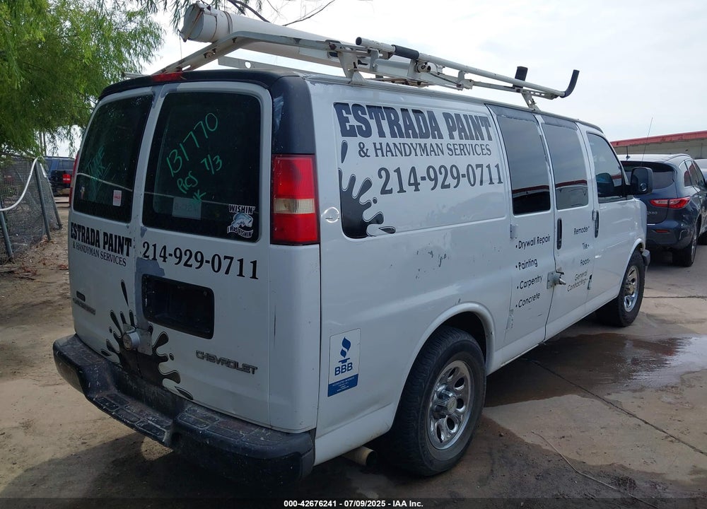 2006 CHEVROLET EXPRESS 2500 VIN: 1GCFG15X561131770
