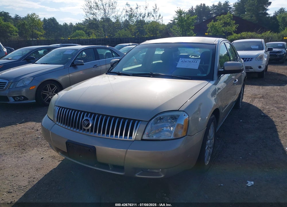2005 MERCURY MONTEGO PREMIER VIN: 1MEFM43125G620582