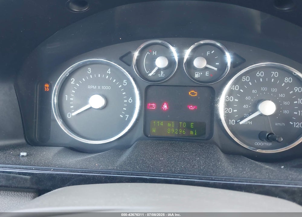 2005 MERCURY MONTEGO PREMIER VIN: 1MEFM43125G620582