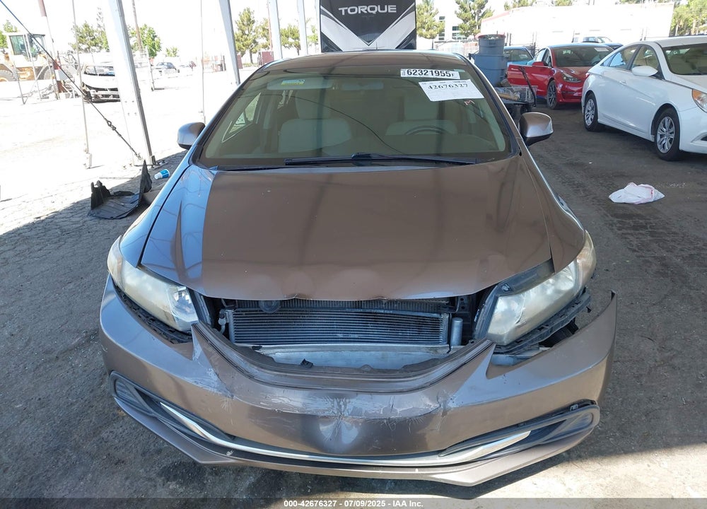 2013 HONDA CIVIC VIN: 19XFB2F59DE289976